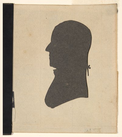 Silhouette - Gov. Trumbull (Fratello di Col. Trumbull) da Unknown