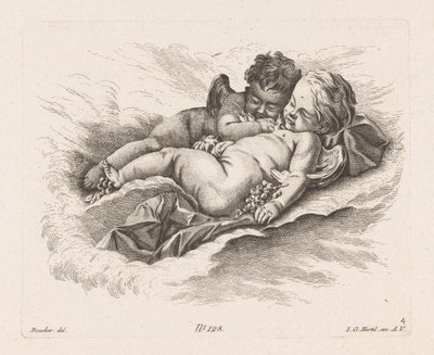 Putti dormienti (Putti) da Unknown