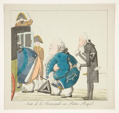 Suite de la Promenade au Palais-Royal da Unknown