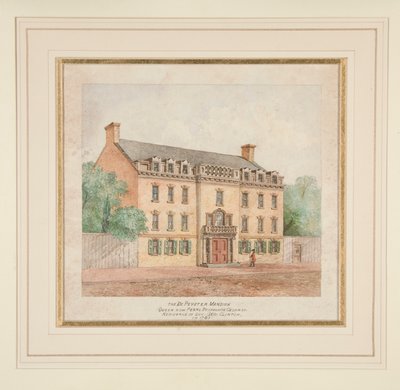 Il Palazzo DePeyster da Unknown