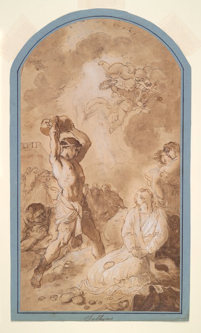 La Lapidazione di Santo Stefano da Unknown