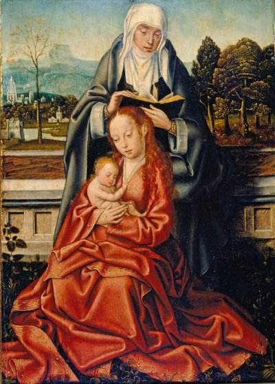 La Vergine e il Bambino con Sant