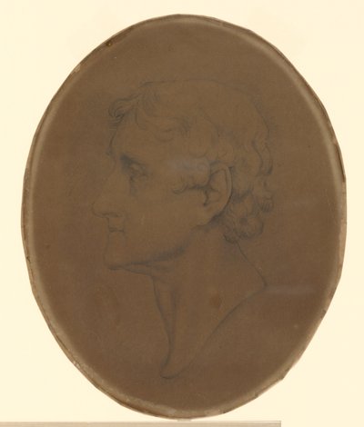 Thomas Jefferson - dopo il ritratto di Gilbert Stuart a Monticello da Unknown