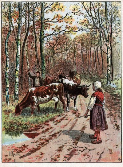 Troupeau de vaches da Unknown