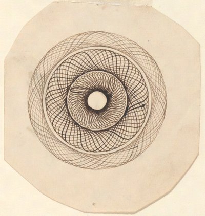 Senza Titolo (Motivo decorativo circolare) da Unknown