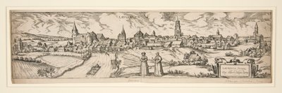 Senza titolo (Schloss Lienhart, ecc. Paesaggio urbano di LAUGIGEN) da Unknown