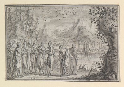 Senza Titolo, una di quattro scene della Vita di Cristo da Unknown