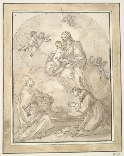 Visione di San Nicola di Bari da Unknown
