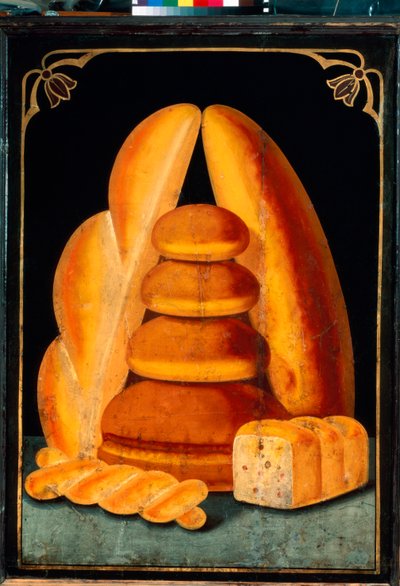 Insegna di un panificio, inizio del XX secolo (dipinto) da Unknown Artist