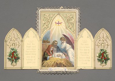 "Un Buon Natale", cartolina di Natale da Unknown artist