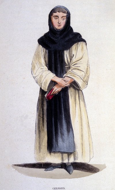 Un celestino, religioso dell