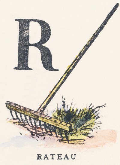 A: rastrello da Unknown artist