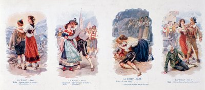 Una serie di vignette che illustrano l