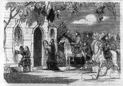 Un matrimonio in Bretagna nel XIV secolo da Unknown artist