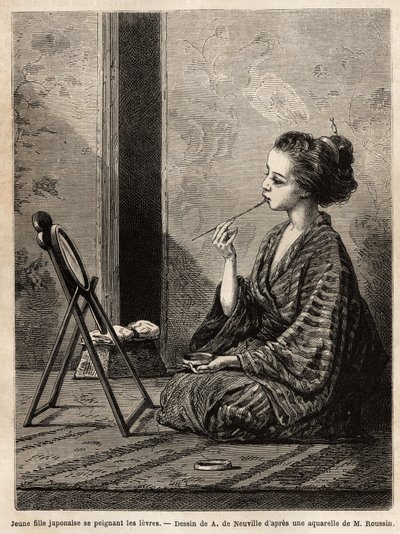 Una giovane ragazza di Yedo (o Edo, l