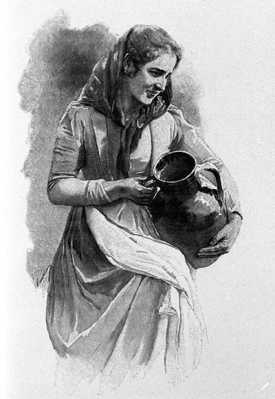 Una giovane donna del popolo, abitante di Messina, Sicilia da Unknown artist