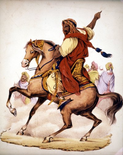 Abd El Kader (Abd El-Kader) (1807 - 1883), emiro arabo dell