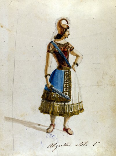 Costume di Abigaille nell