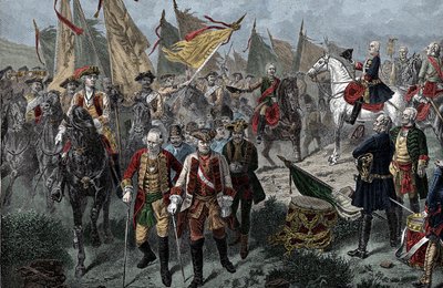 Dopo la battaglia di Hohenfriedberg da Unknown artist