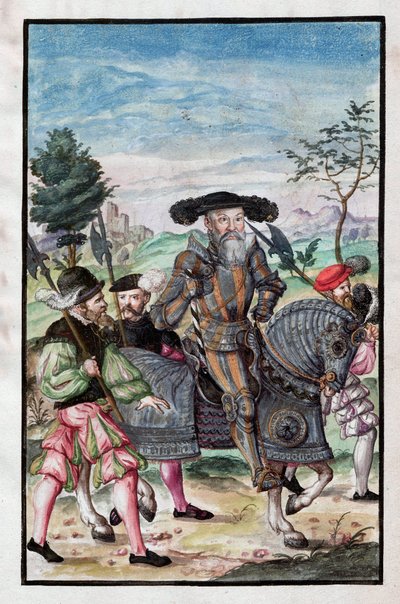 Alberto di Brandeburgo (Albrecht von Brandenburg-Ansbach) da Unknown artist
