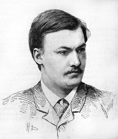 Alexander Glazounov (o Glazunoff o Glazunow) compositore russo (1865-1936) da Unknown artist