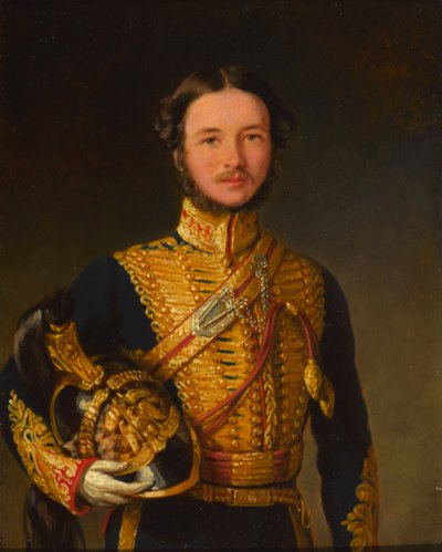 Un ufficiale della 1ª Truppa, Bombay Horse Artillery da Unknown artist