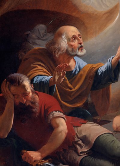 Un angelo libera San Pietro dalla prigione da Unknown artist
