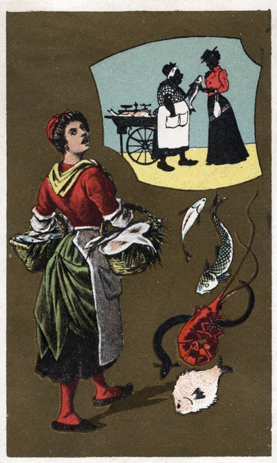 Cromolitografia anonima, fine XIX secolo. da Unknown artist