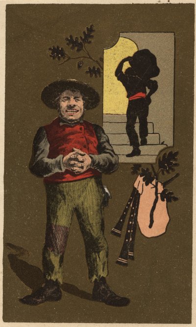Cromolitografia anonima, fine XIX secolo. da Unknown artist