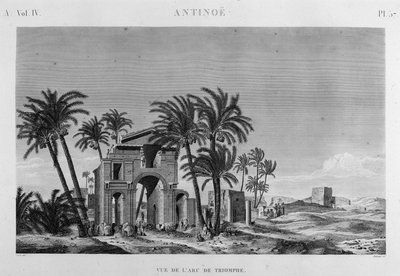 Antinoë: vista dell