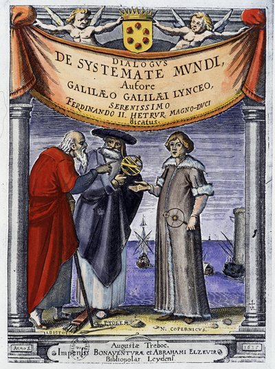 Aristotele, Tolomeo e Niccolò Copernico da Unknown artist