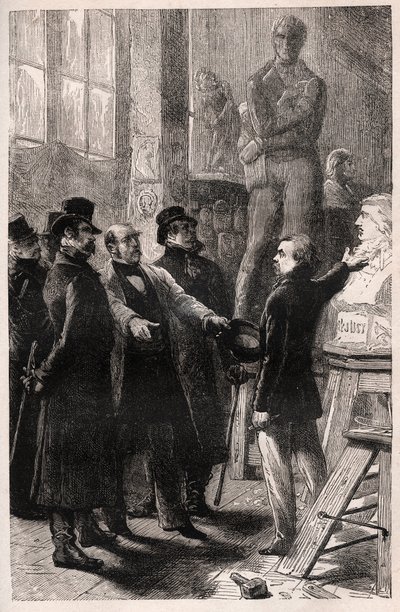 Arresto di Pierre-Jean David detto Pierre Jean David d