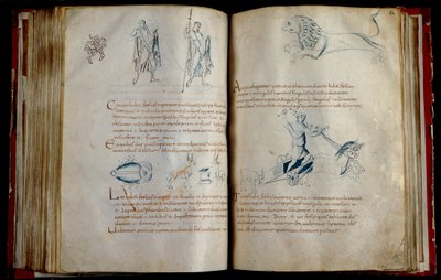 Manoscritto astronomico F 9176 scritto a Lobbes, con le costellazioni dell