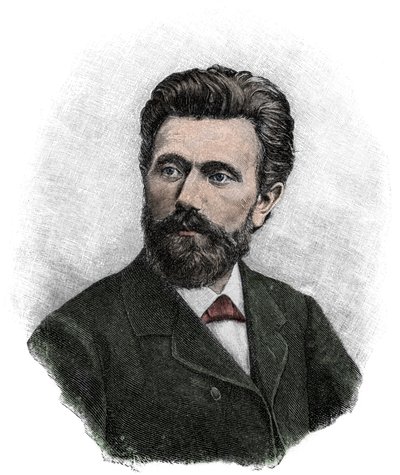 Ritratto di August Bebel (1840-1913), politico tedesco da Unknown artist
