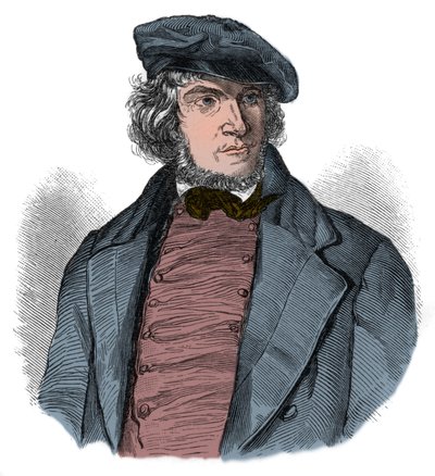 August Heinrich Hoffmann (Hoffmann von Fallersleben) da Unknown artist