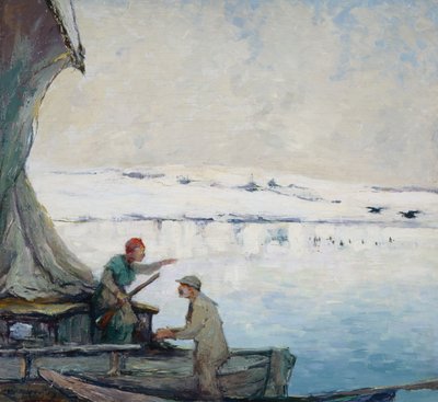 Alci al fiordo da Unknown Artist