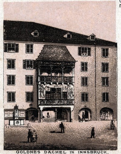 Tirolo austriaco: vista dal balcone detto il Tetto d