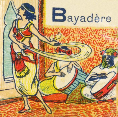 B come Bayadera da Unknown artist