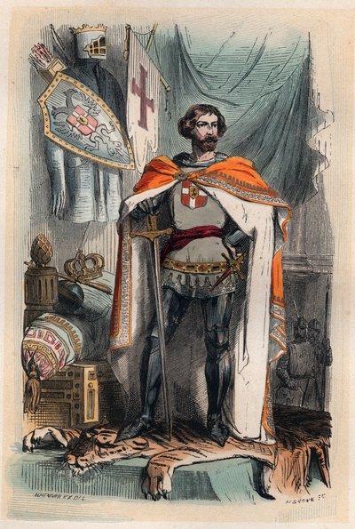 Baldovino I di Costantinopoli - Ritratto di Baldovino I, Imperatore Latino d