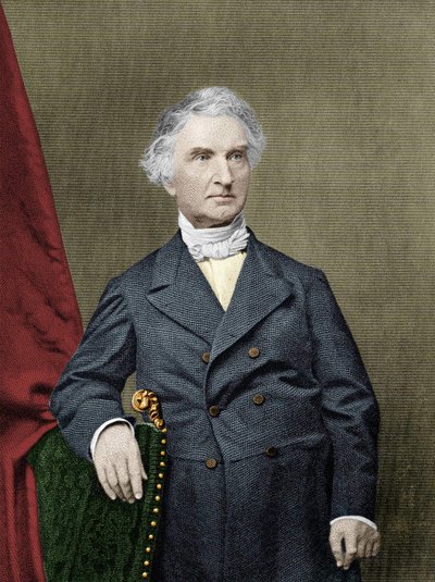 Barone Justus von Liebig, chimico tedesco (1803-1873) da Unknown artist