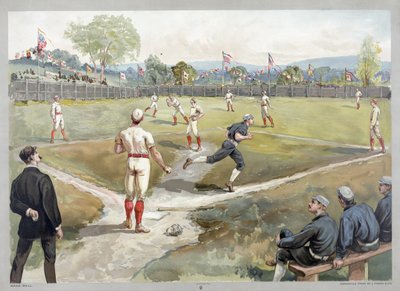 Partita di baseball da Unknown artist