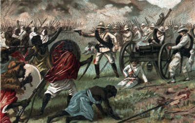 Battaglia di Abba Karima (Adoua, Etiopia) tra Etiopia e Italia da Unknown artist