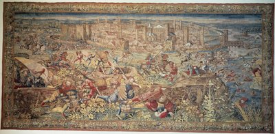 Battaglia di Pavia. Arazzo. XVII secolo. Museo di Capodimonte, Napoli da Unknown artist