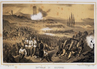 Battaglia di Solferino da Unknown artist