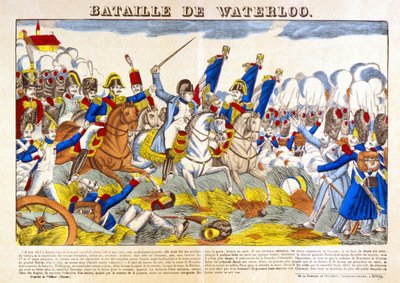 Battaglia di Waterloo (1815) da Unknown artist