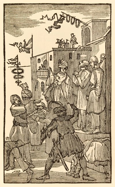 Ecco Vanity Fair! da Il progresso del pellegrino di John Bunyan da Unknown