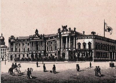Berlino, Germania: vista del Palazzo Imperiale. in 