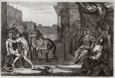 Bibbia di Royaumont, Antico Testamento: Ambasciatori di Davide. Davide inviò Joab contro gli Ammoniti per vendicarsi dell