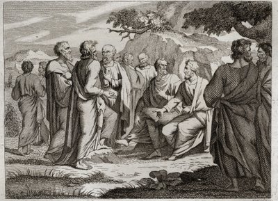 Bibbia di Royaumont, Antico Testamento: I dodici piccoli profeti. Gli altri dodici profeti, solitamente chiamati i piccoli profeti, perché hanno lasciato poche scritture. Illustrazione del 1811. da Unknown artist