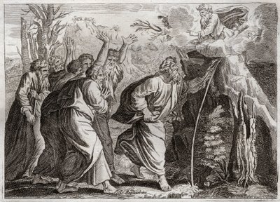 Bibbia di Royaumont, Antico Testamento: Acqua dalla Roccia. Mosè fa uscire l
